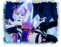 New Eden Lunara, Oc belongs to https://linktr.ee/enderempress , Photo by https://x.com/BlueberryVRC