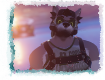 Julia Winterpaw Masc K9, Oc belongs to https://x.com/flogrownbuck, Photos by https://x.com/PapaWelsh