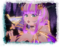 New Eden Lunara, Oc belongs to https://linktr.ee/enderempress , Photo by https://x.com/BlueberryVRC